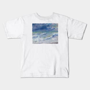 "Seascape" by Renoir Kids T-Shirt